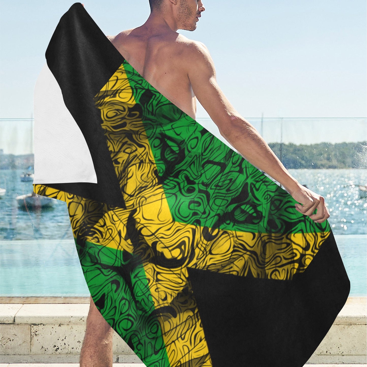 Bold Lion Towel 31.5"x 71"