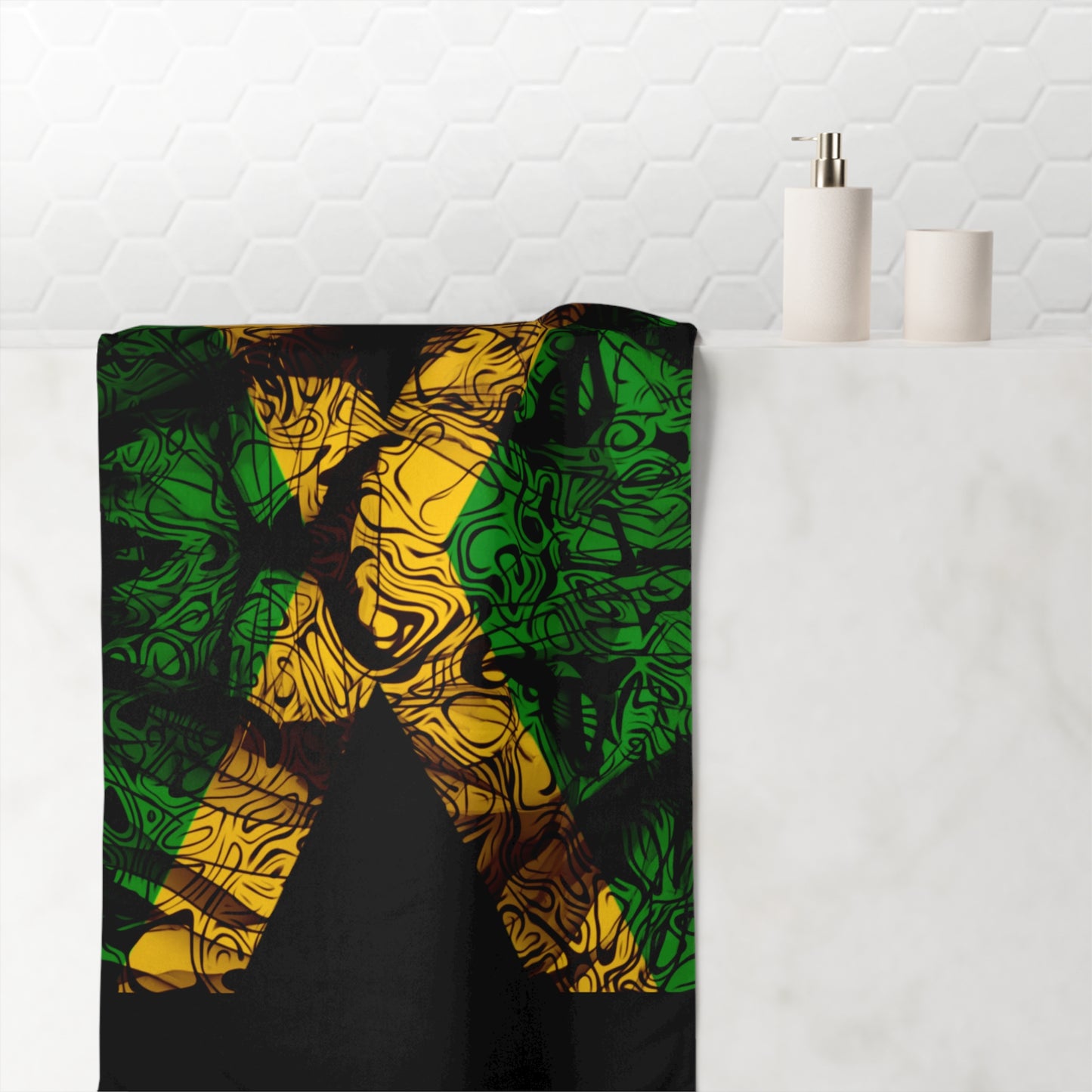 Bold Lion Face Towel