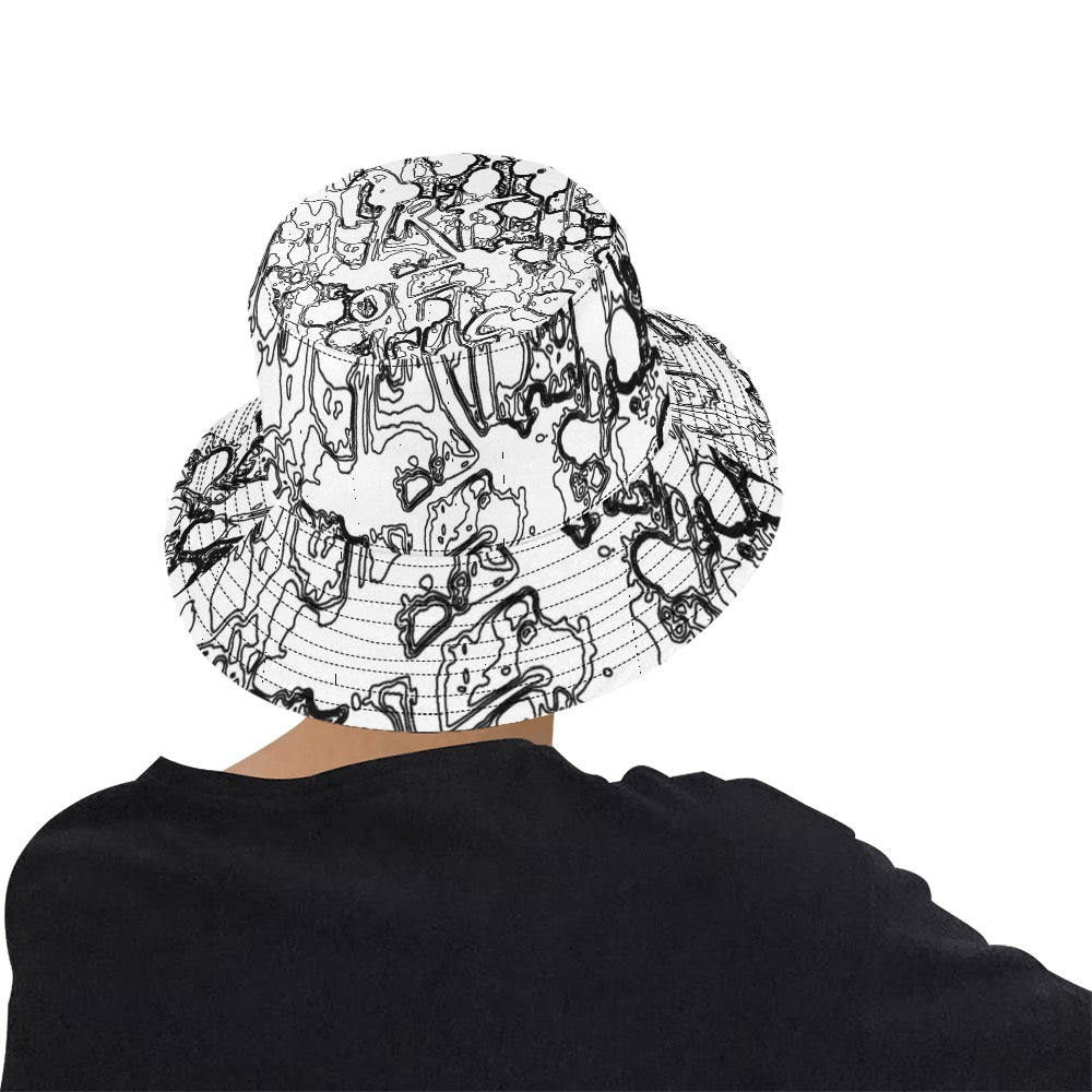 Outines Print Bucket Hat
