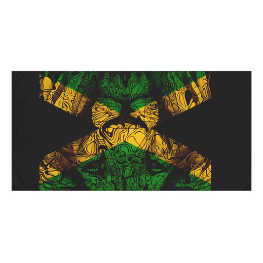 Bold Lion Face Towel