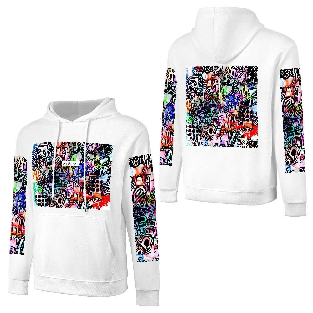 Drip Colors New Pure cotton hooded sweater