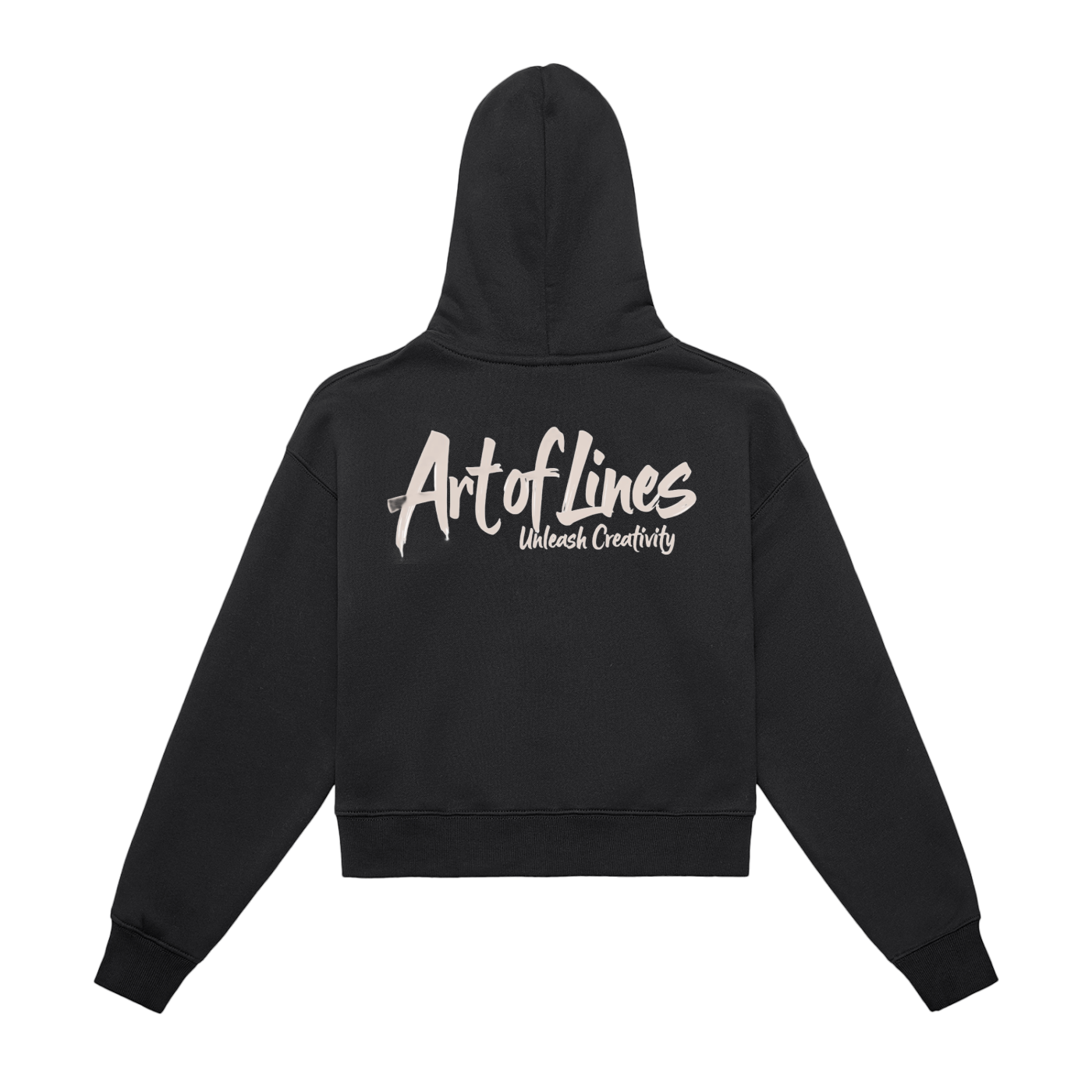 Sweet Teddy Zip-Up Cropped Hoodie