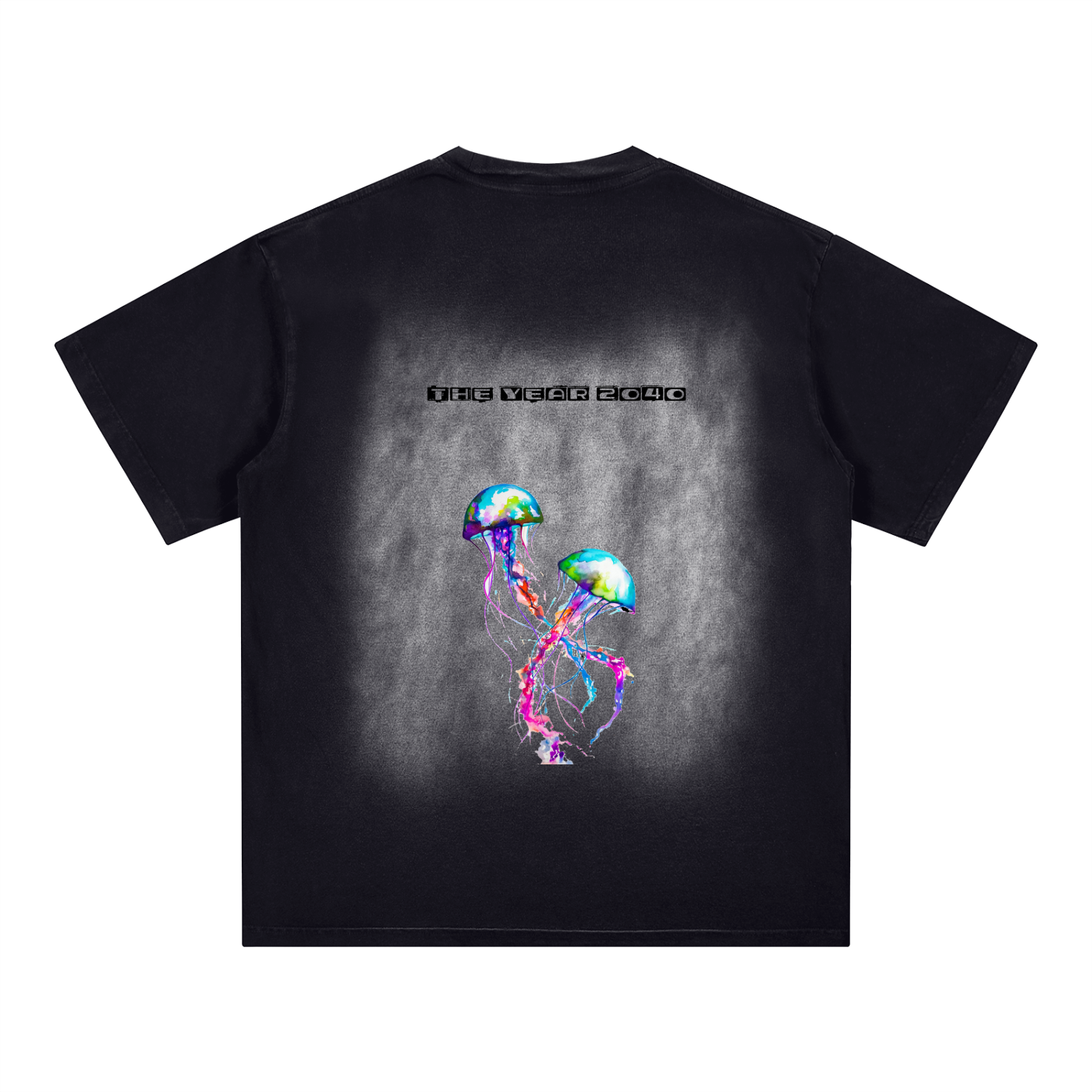 F*%K it Washed Drop Shoulder T-Shirt