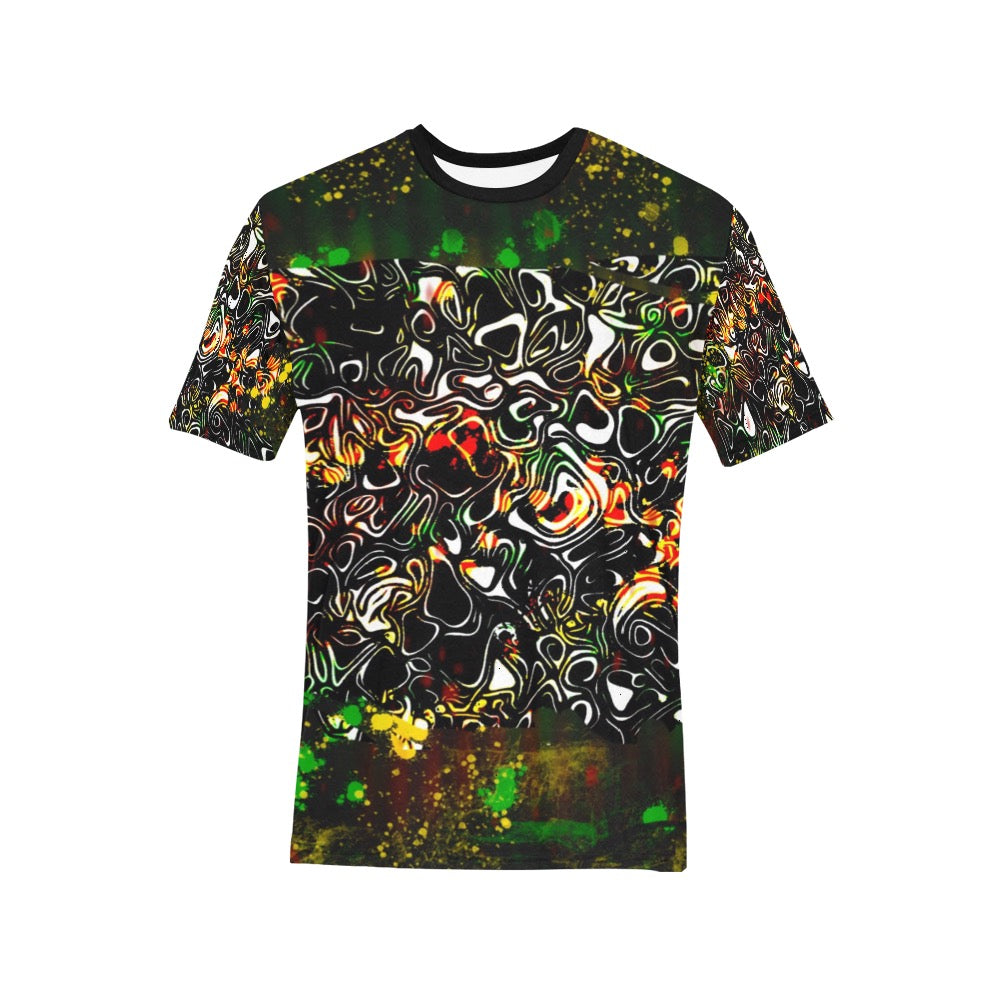 Splash Men's Graffiti Print T-shirt