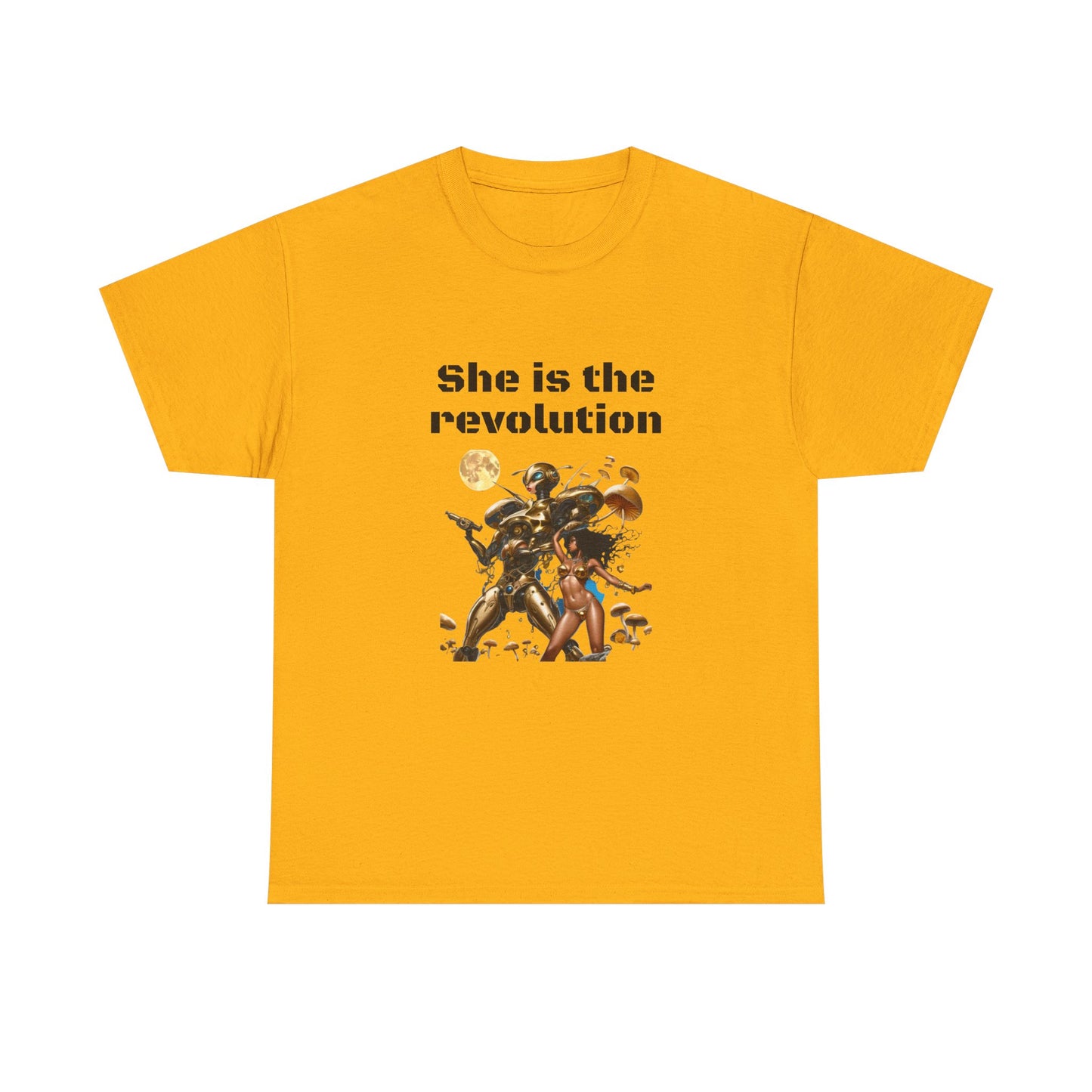 She is the Revolution Cotton Tee