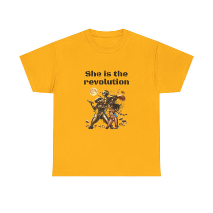 She is the Revolution Cotton Tee