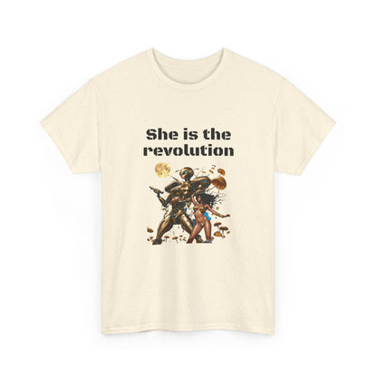 She is the Revolution Cotton Tee