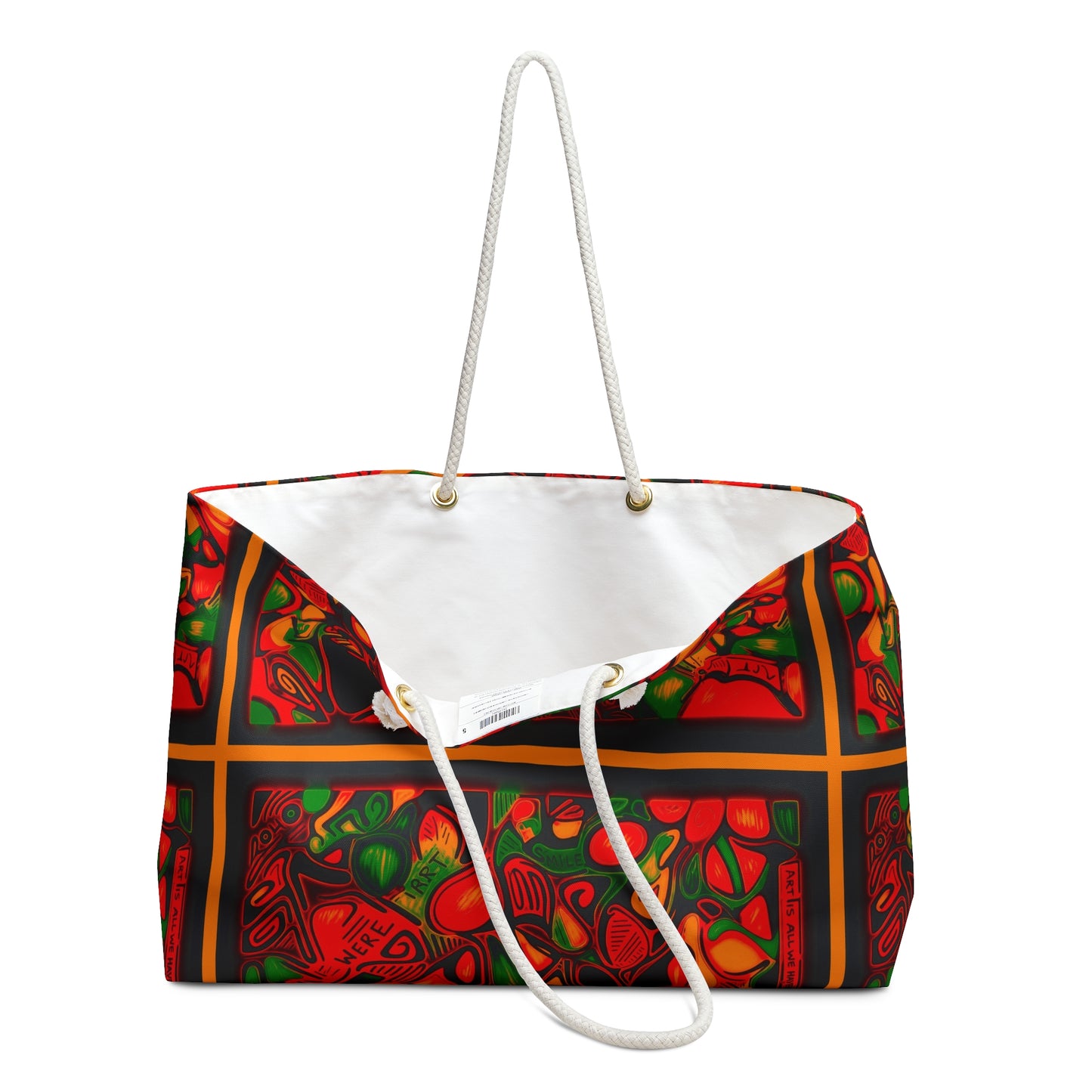 Vibrant Abstract Mosaic Weekender Bag