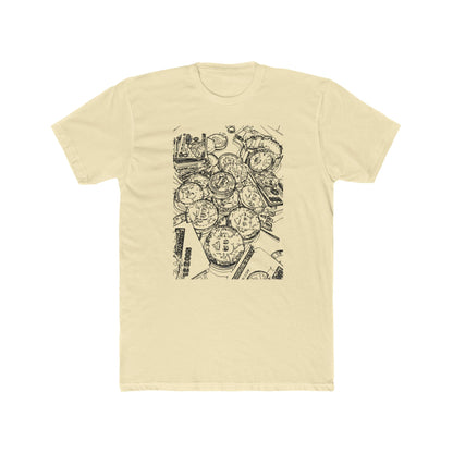 Vintage Watch Unisex Cotton Crew Tee -