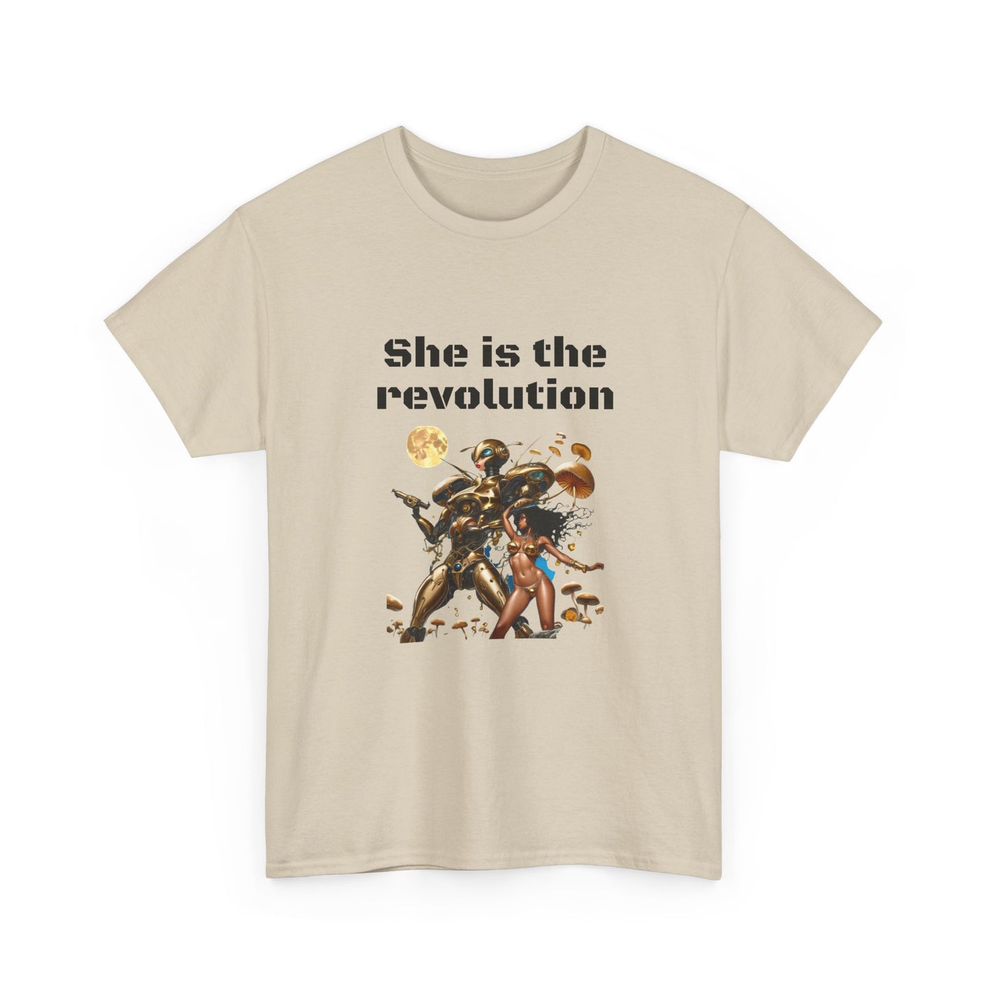 She is the Revolution Cotton Tee