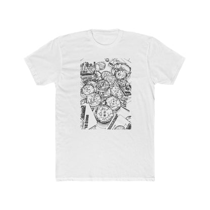 Vintage Watch Unisex Cotton Crew Tee -