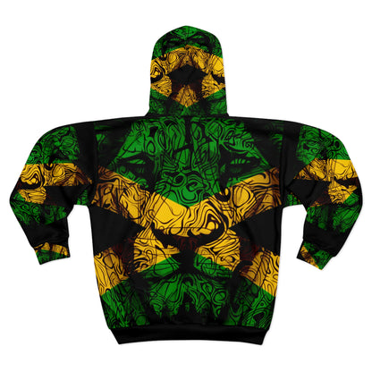 Bold Lion Unisex Zip Hoodie