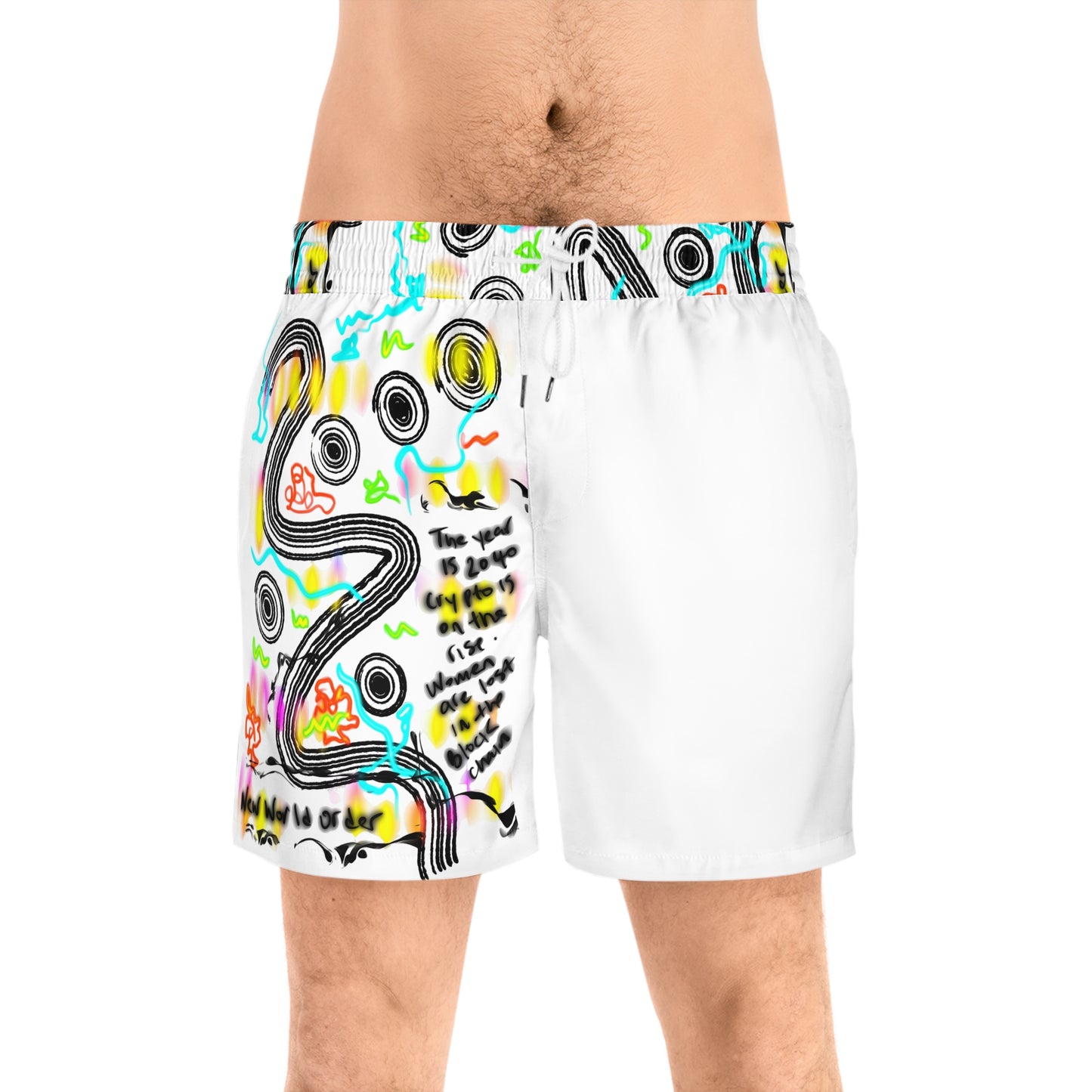 Flex Men's Mid-Length Swim Shorts