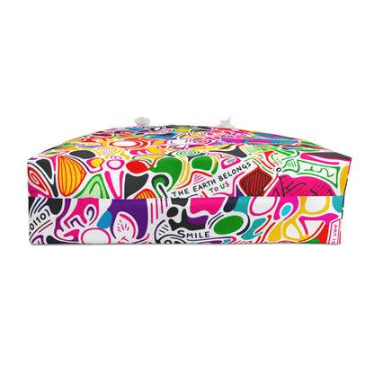 Colorful Abstract Weekender Bag – Vibrant Boho Travel Tote