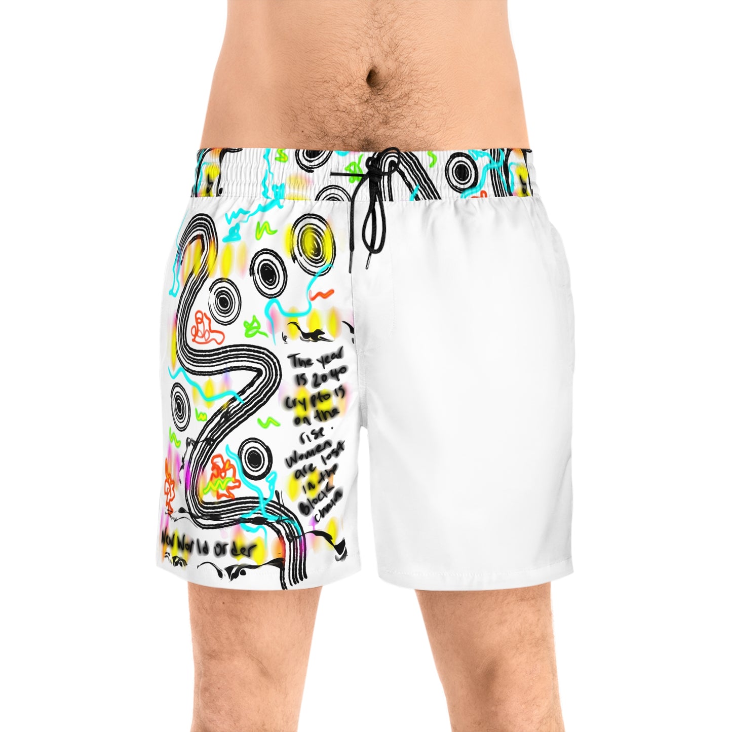 Flex Men's Mid-Length Swim Shorts