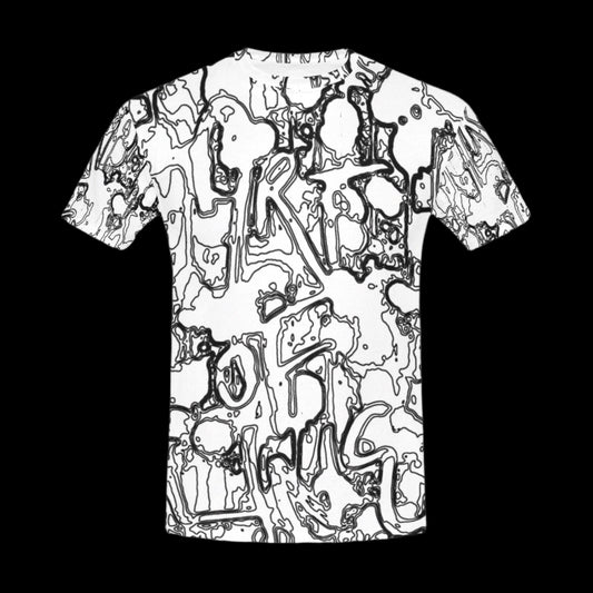 Outlines Crew Neck T-Shirt（Made in USA）