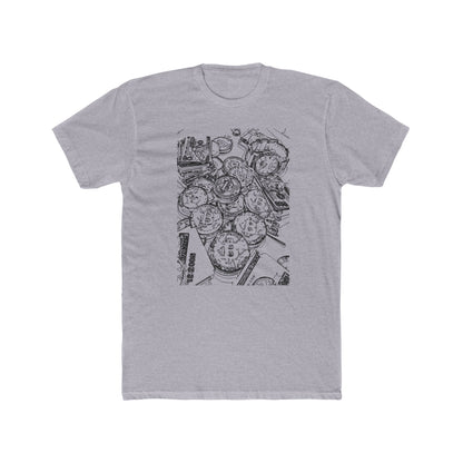 Vintage Watch Unisex Cotton Crew Tee -