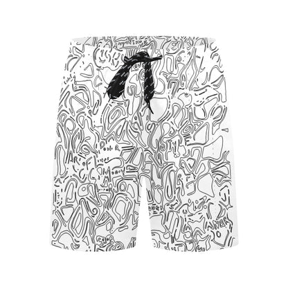 Fit Check Men's Mid-Length Beach Shorts