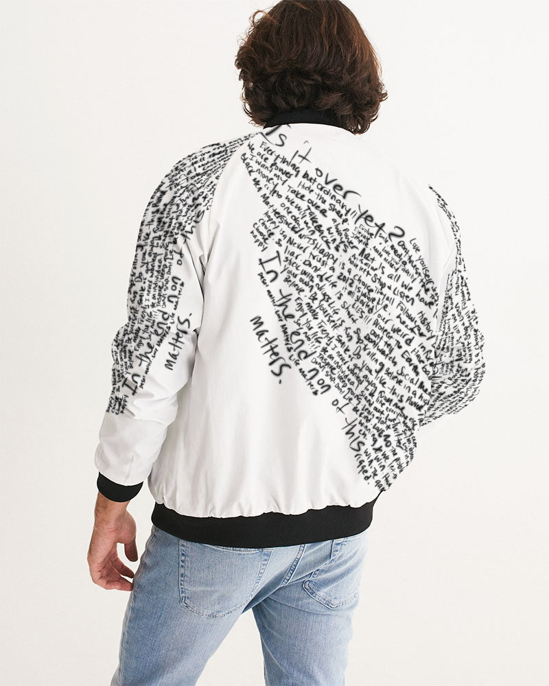 Words of a Feather Flock Together Men's Bomber Jacket