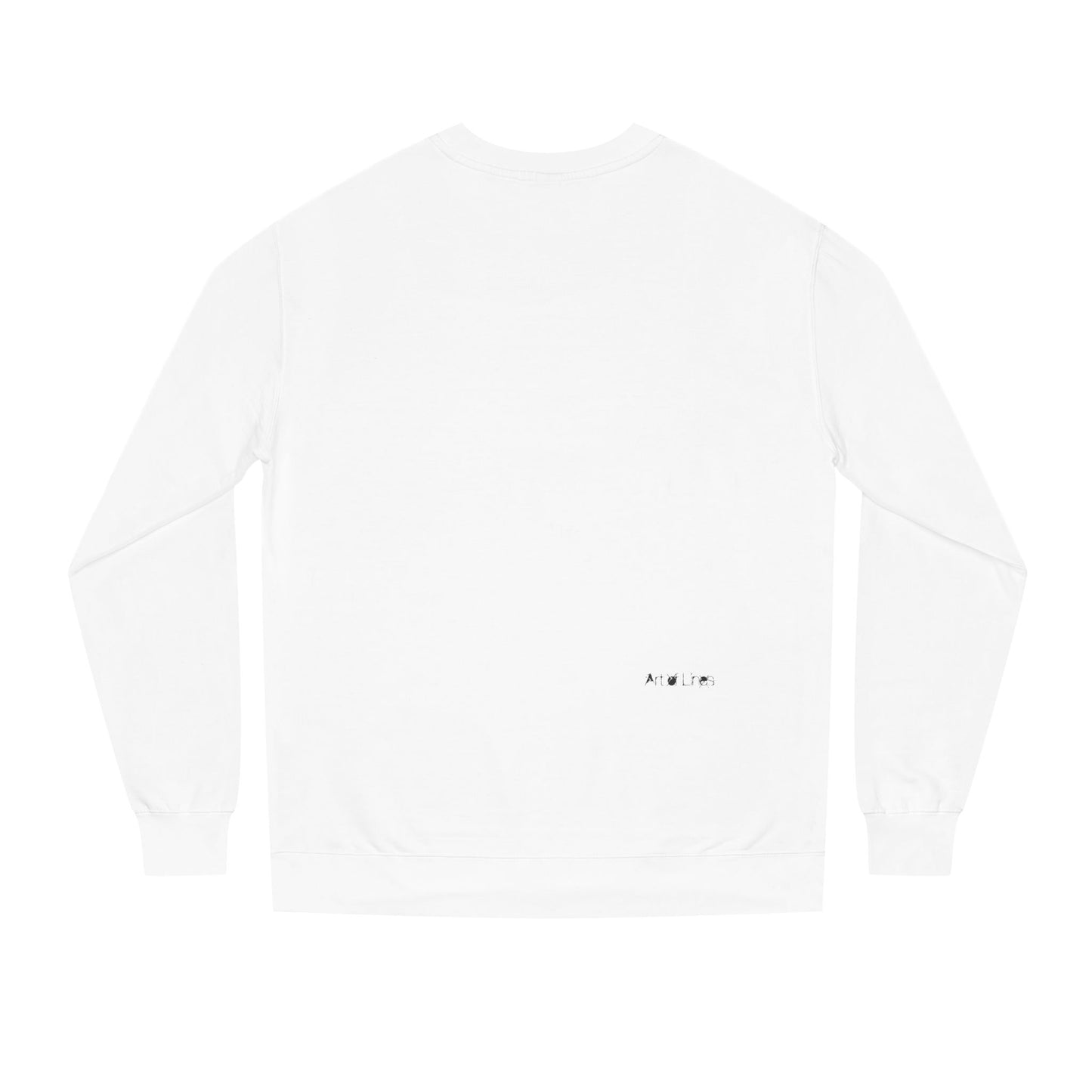 Minimal Marble Pocket Crewneck Sweatshirt