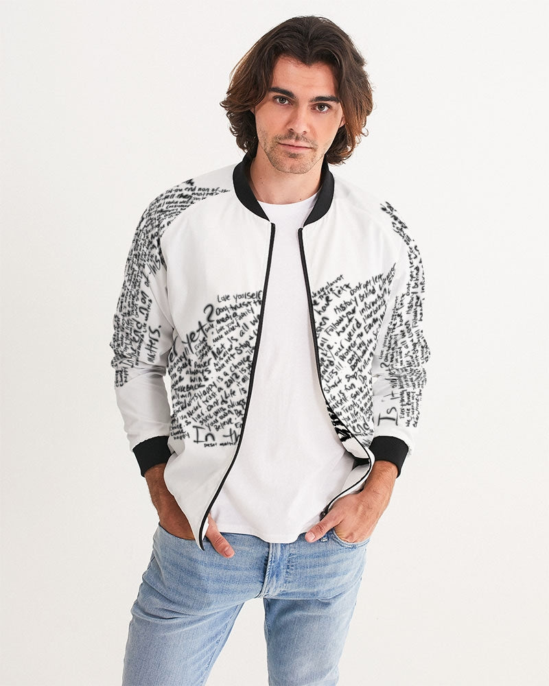 Words of a Feather Flock Together Men's Bomber Jacket