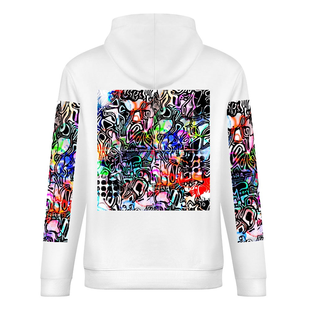 Drip Colors New Pure cotton hooded sweater