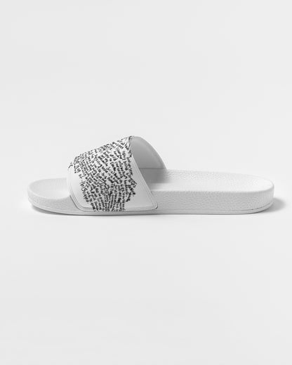 Words of a Feather Flock Together Men's Slide Sandal