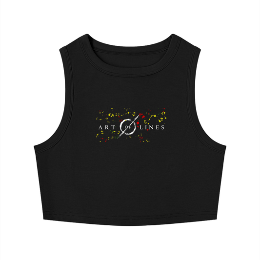 Women's Tight Crewneck Crop Tank Top