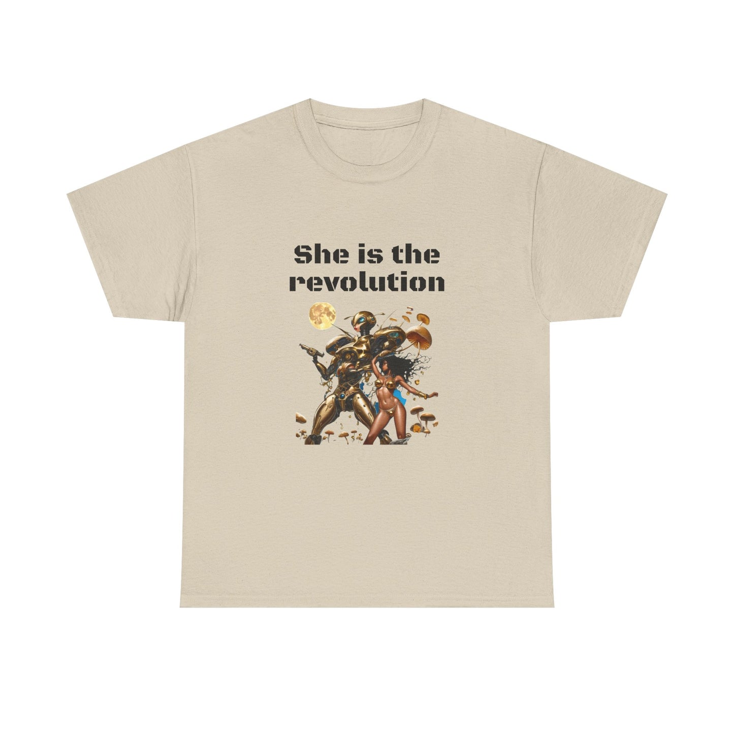 She is the Revolution Cotton Tee