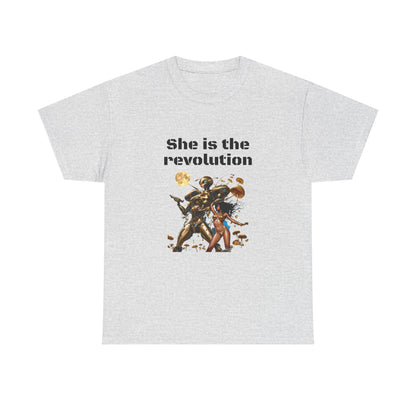 She is the Revolution Cotton Tee