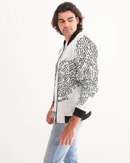 Words of a Feather Flock Together Men's Bomber Jacket