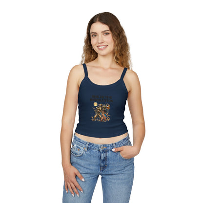 She is the Revolution Women's Spaghetti Strap Tank Top