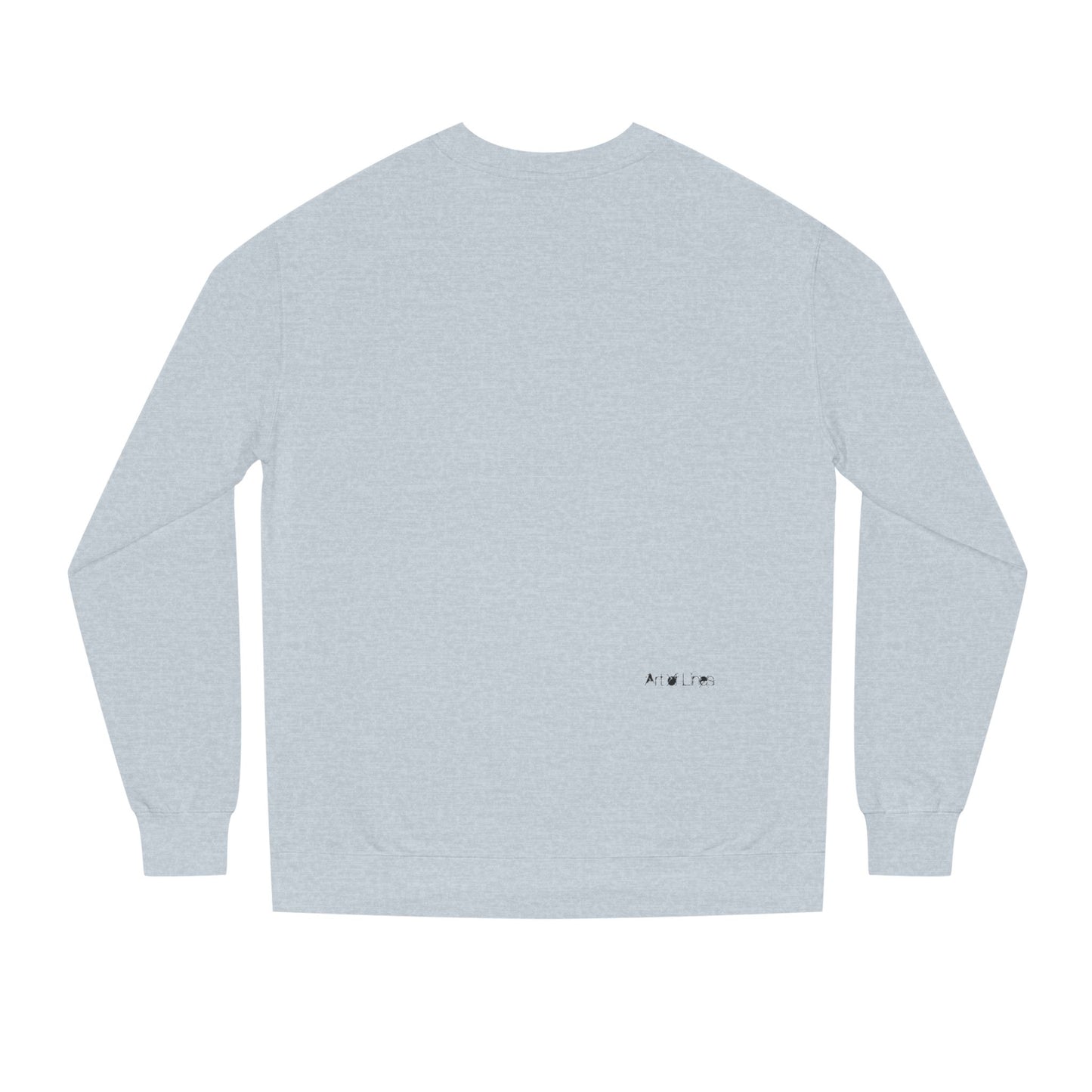 Minimal Marble Pocket Crewneck Sweatshirt