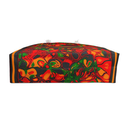 Vibrant Abstract Mosaic Weekender Bag