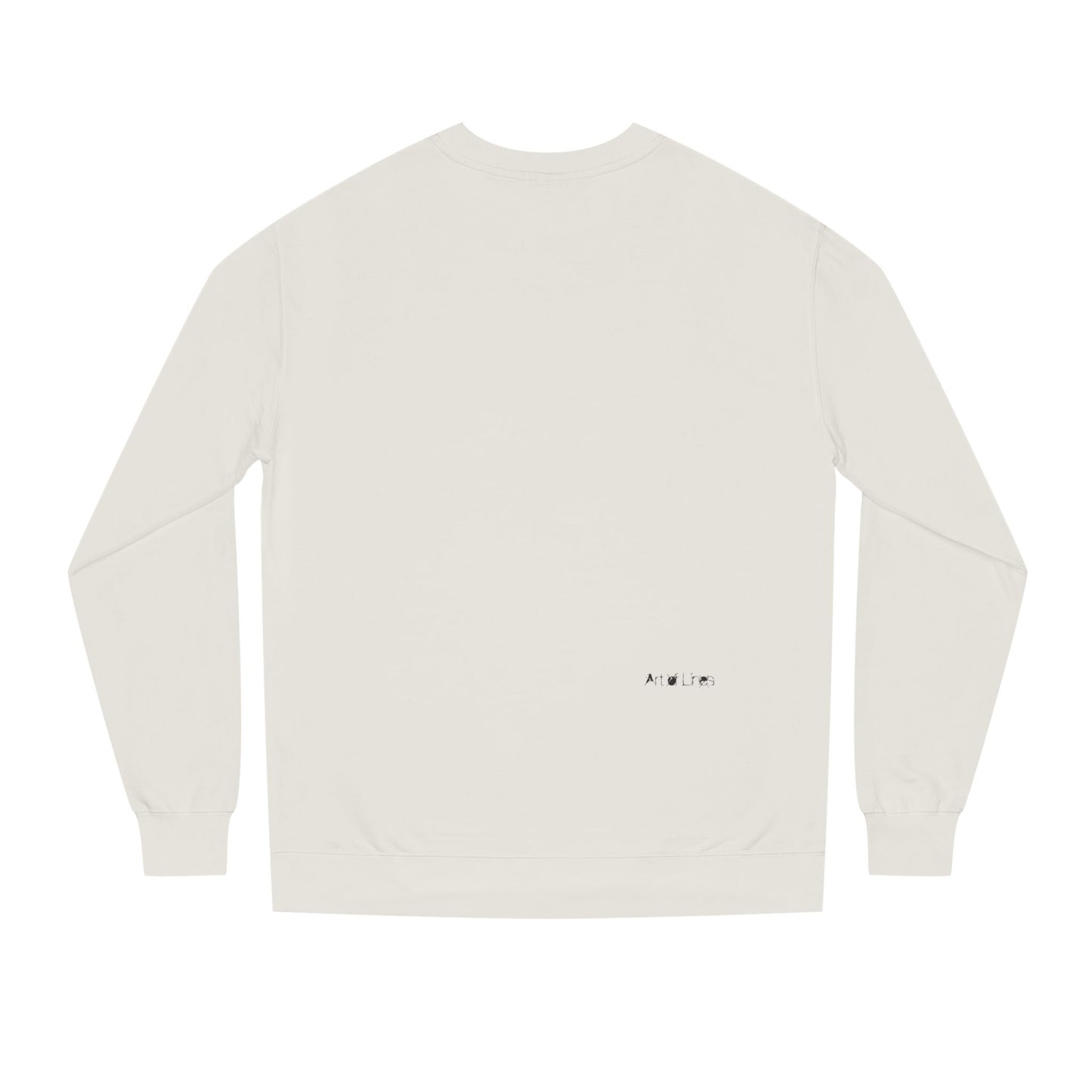 Minimal Marble Pocket Crewneck Sweatshirt