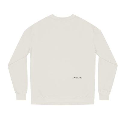 Minimal Marble Pocket Crewneck Sweatshirt