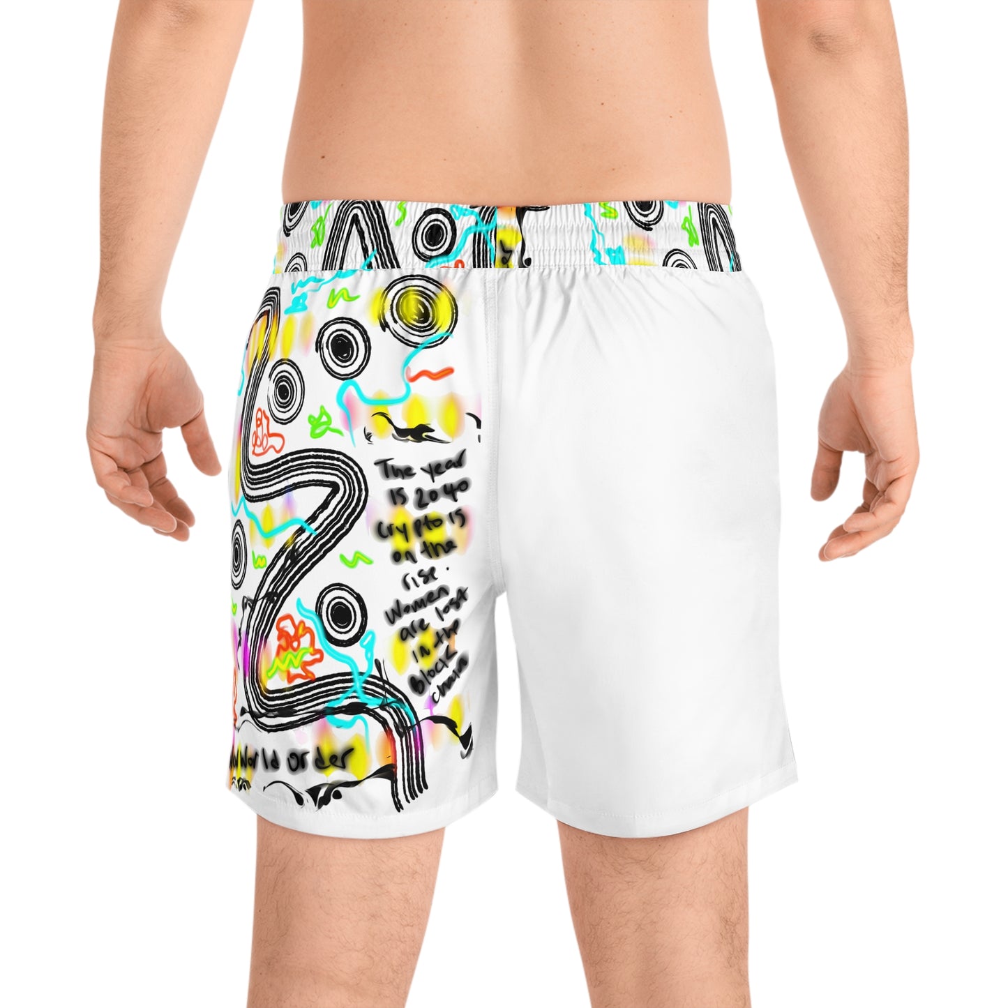 Flex Men's Mid-Length Swim Shorts