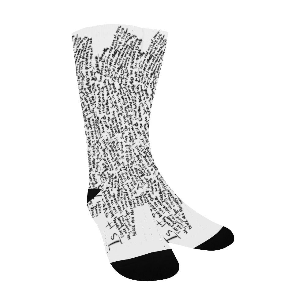 Words of a Feather Flock Together Socks