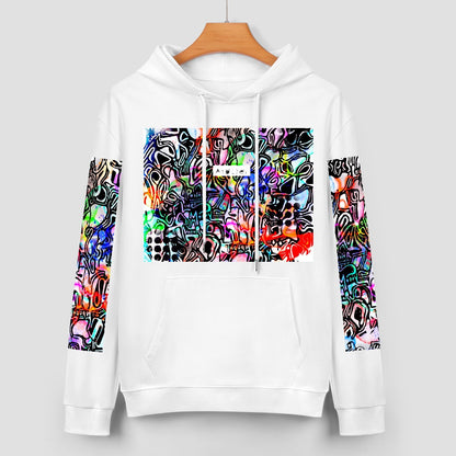 Drip Colors New Pure cotton hooded sweater