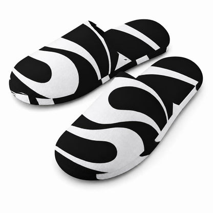 Swirl Cotton House Slippers