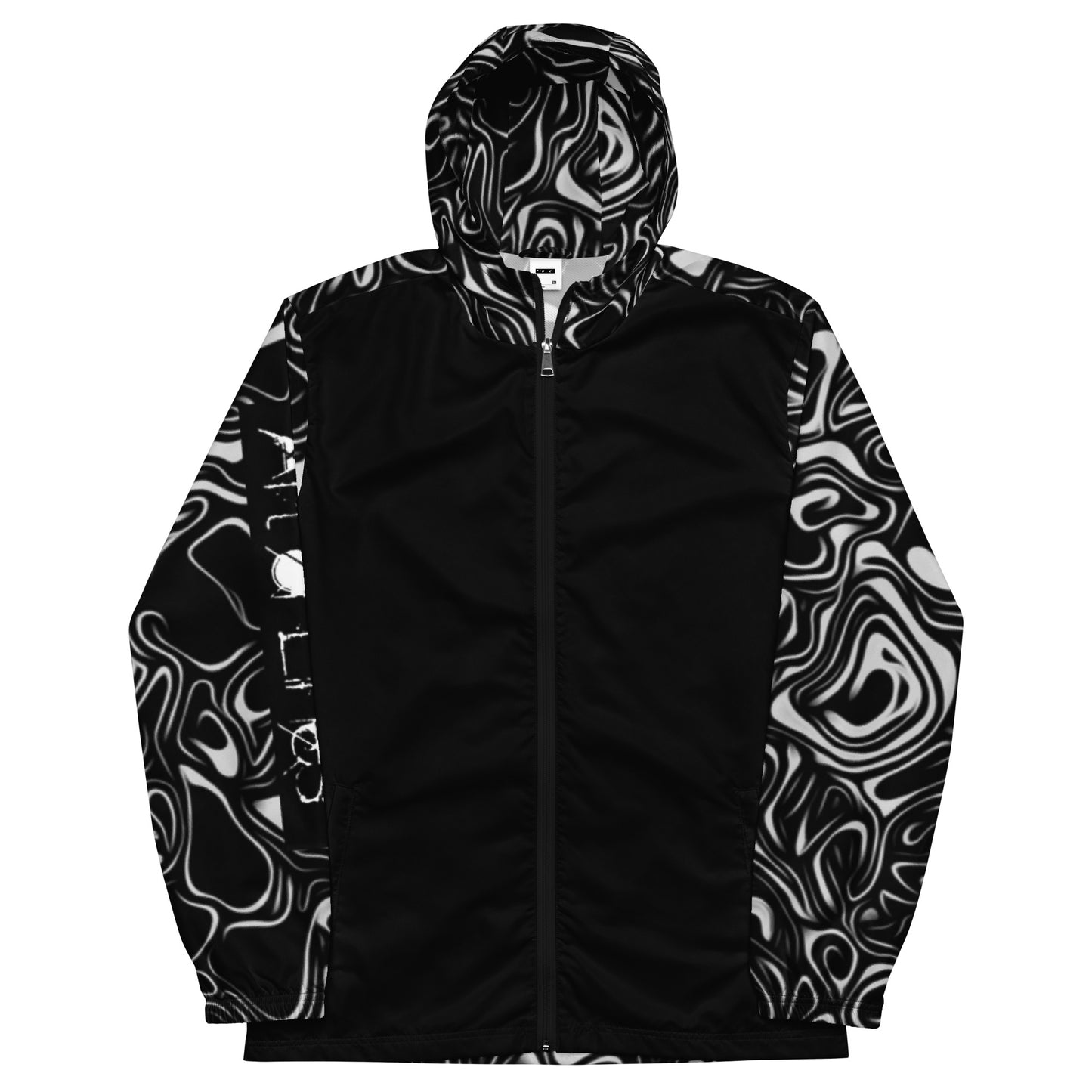 Hyperline Black N White Windbreaker