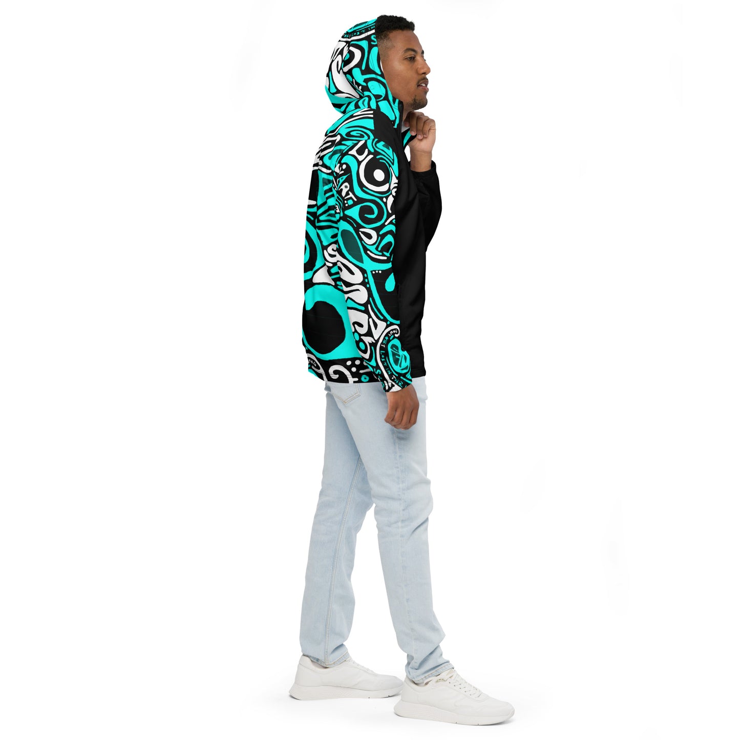 Hyperline Teal windbreaker