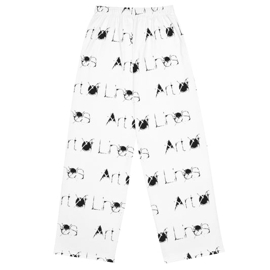 AOL Print wide-leg pants