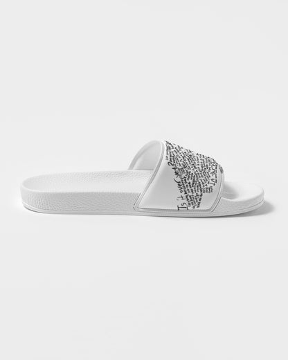 Words of a Feather Flock Together Men's Slide Sandal