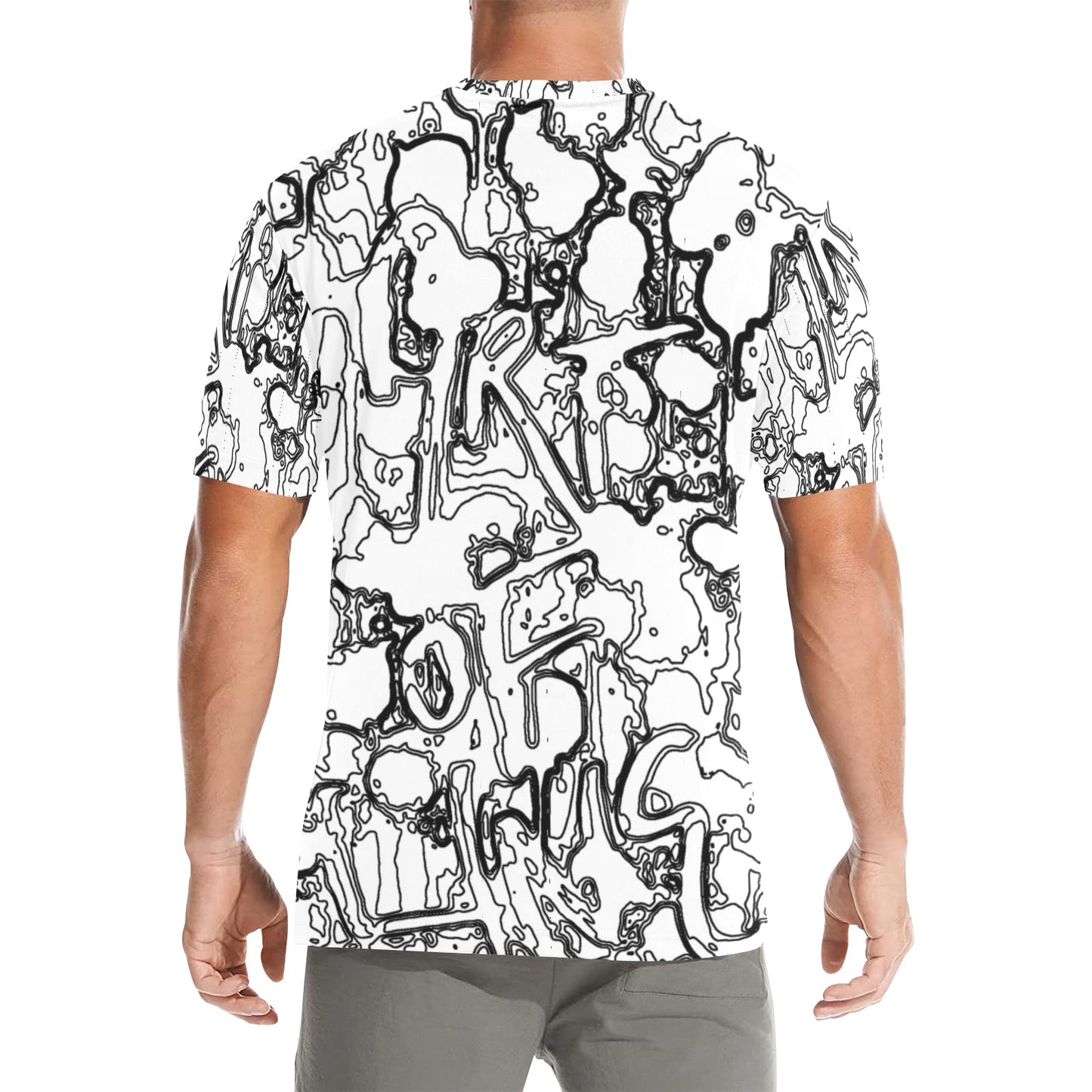 Outlines Crew Neck T-Shirt（Made in USA）