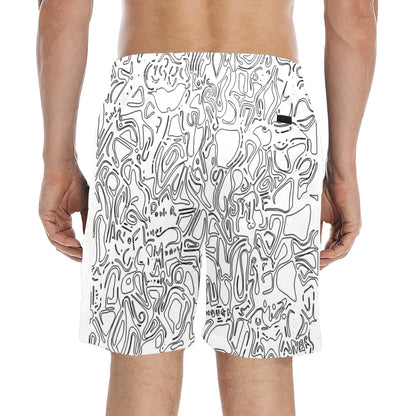Fit Check Men's Mid-Length Beach Shorts