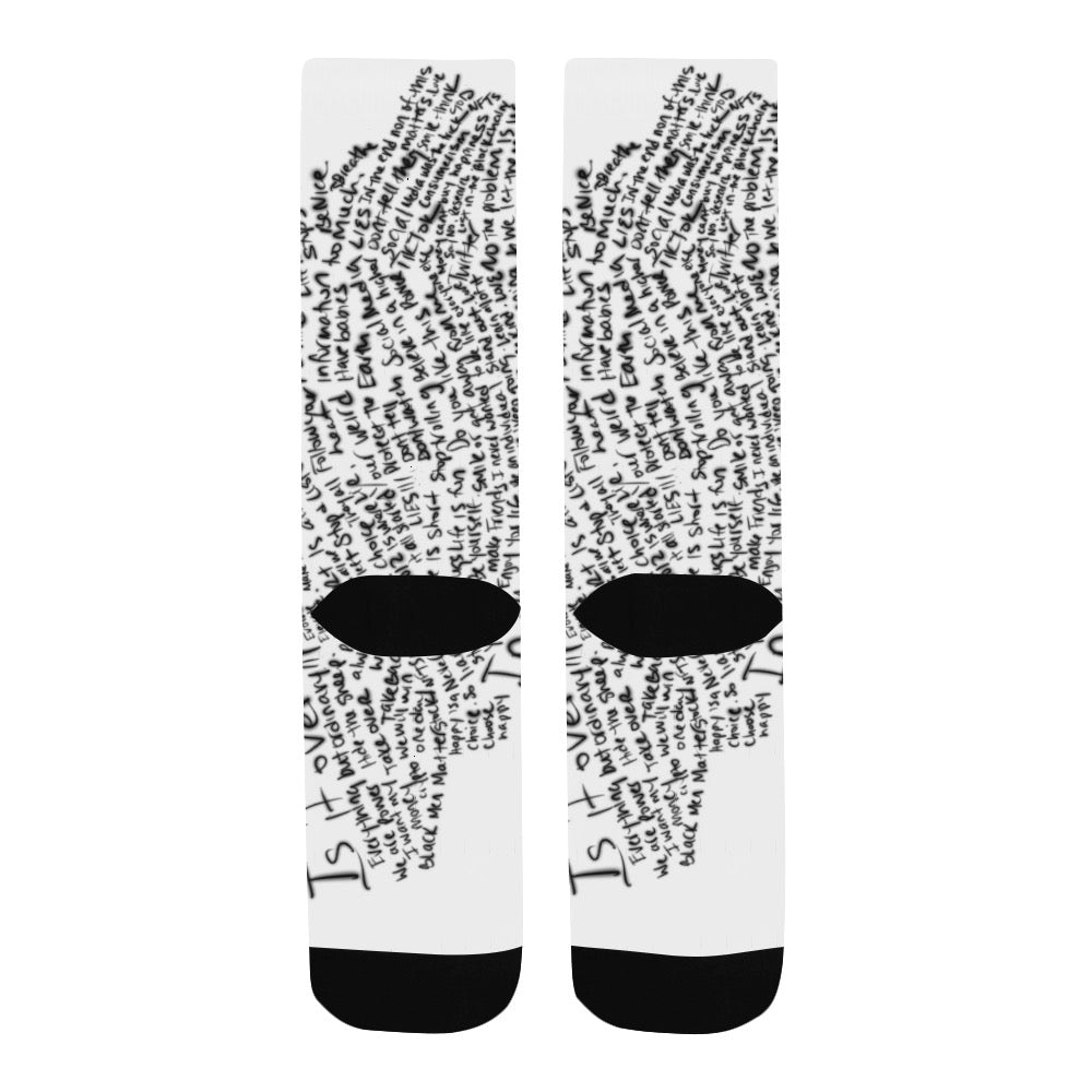 Words of a Feather Flock Together Socks