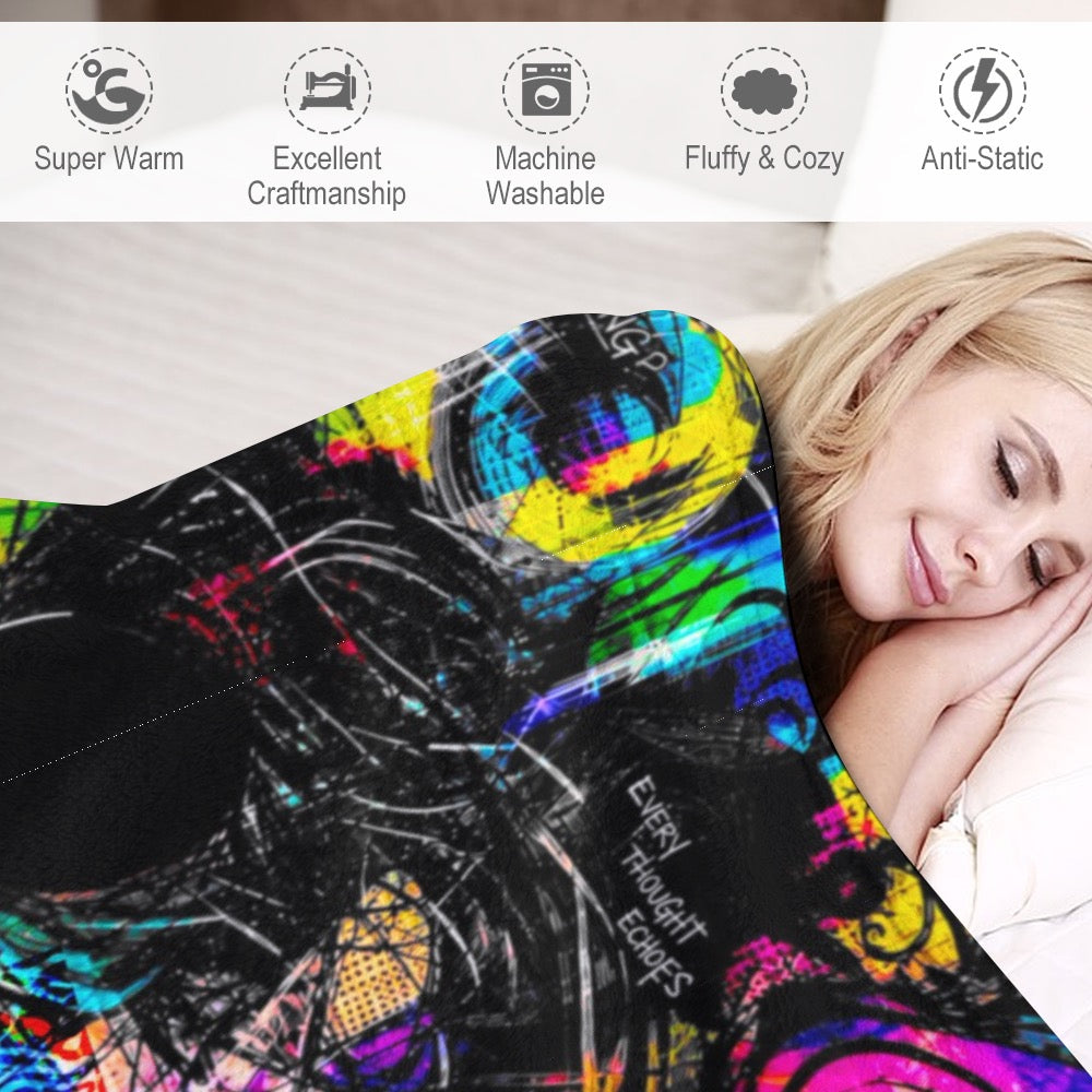Though Echo Throw Blanket