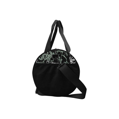 Travel Duffel Bag Face Green