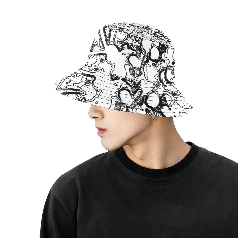 Outines Print Bucket Hat